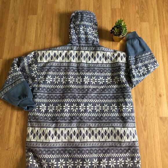 CURRENT SEEN Reversible Snowflake Jacket - Picture 8 of 10